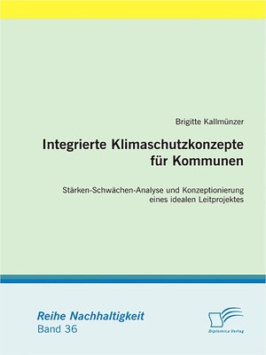 cover image of Integrierte Klimaschutzkonzepte für Kommunen